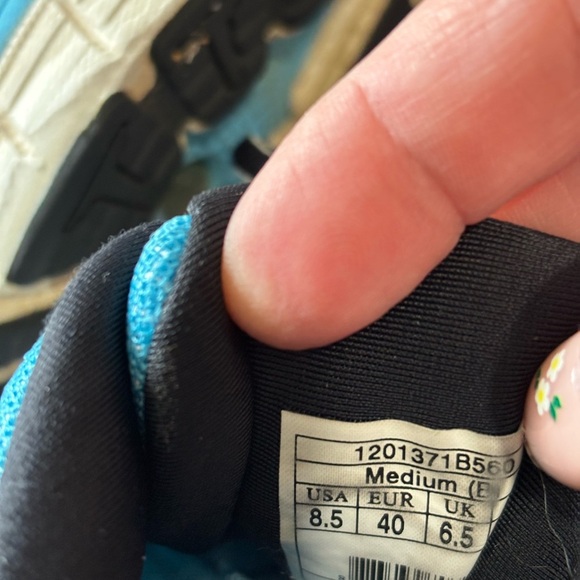 Brooks Glycerin II Women’s Running Shoes Blue Black Cushioned Size 8.5B - Picture 2 of 10